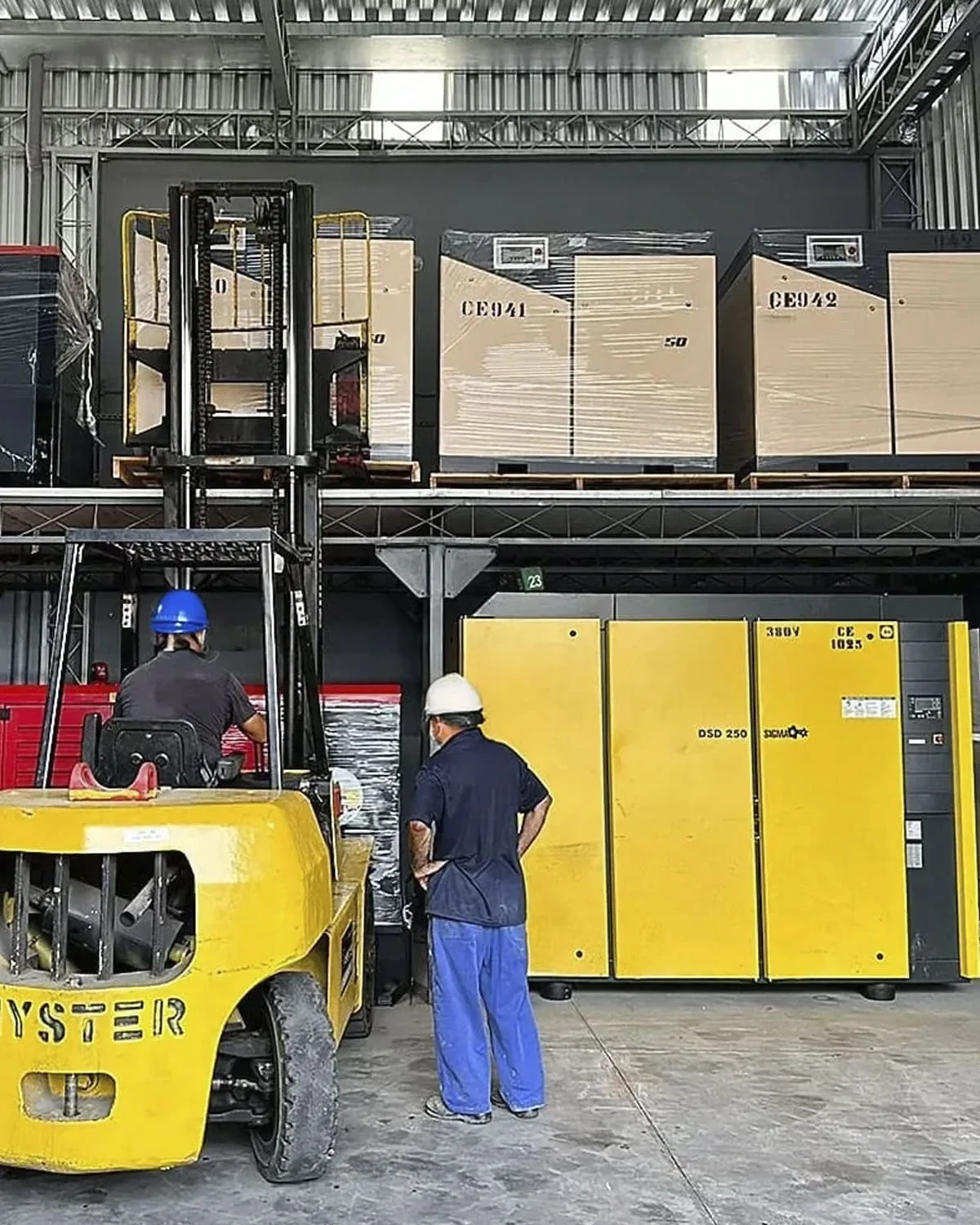 Estoque de compressor de parafuso lubrificado — Air Parts
