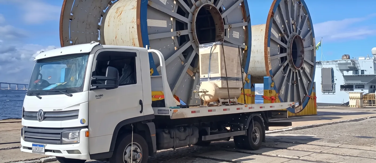 Frota Air Parts com compressores de alta pressão para locação