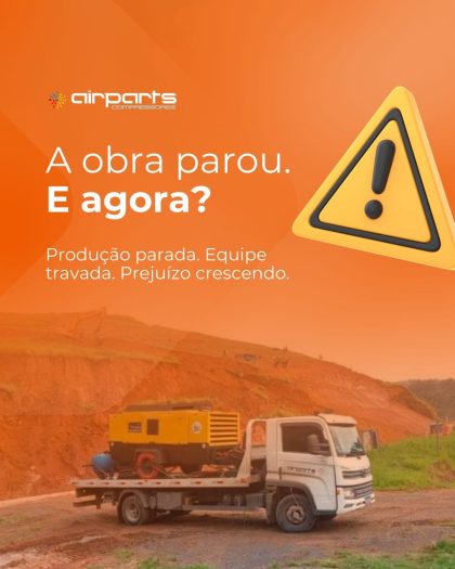 Sua obra parou. E agora?