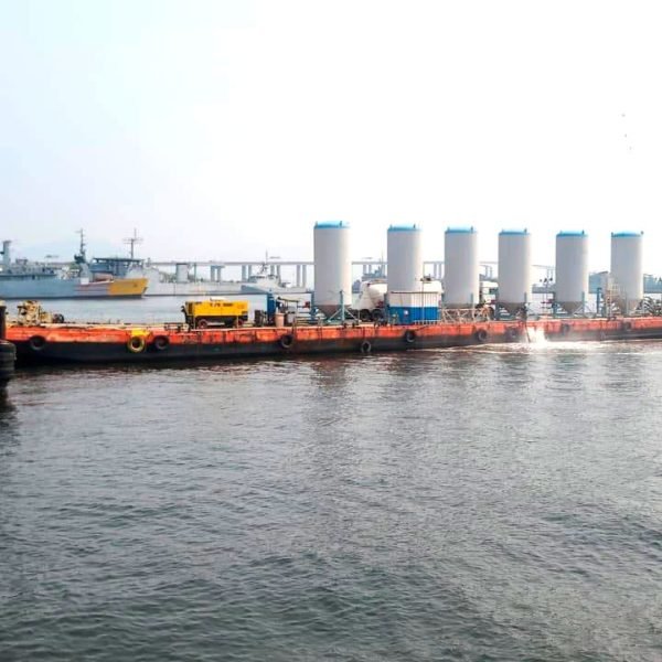 Compressor de ar a Diesel para locação Industrial Naval